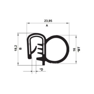 PROFIL PIRELI U 28.6255
