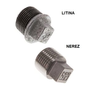ZÁTKA TEMP. LITINA /ZN (i Nerez)