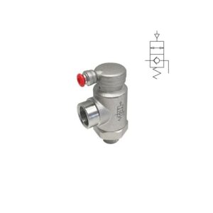 8880 - Jednosměrný ovládací STOP ventil