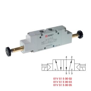 01V-5/2 - SOLENOIDOVÝ VENTIL