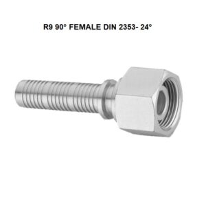 R9 FEMALE METRIC DIN 2353- 24°